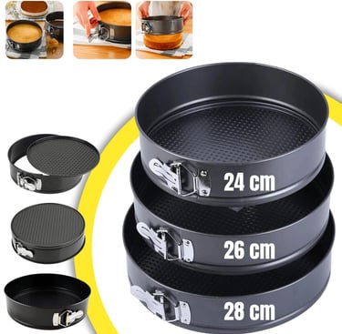 Formas com Fundo Removível Assadeira Redonda