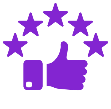 5-Stars google reviews