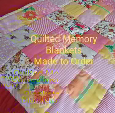 Quilted Memory Blankets