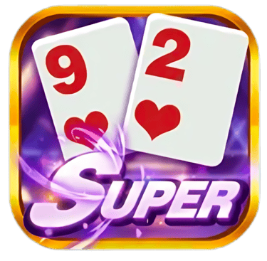 92Super casino card game icon featuring a 9