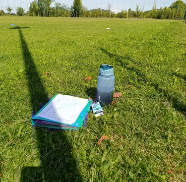 L'immagine è una testimonianza del lavoro sul campo svolto dalla Dottoressa