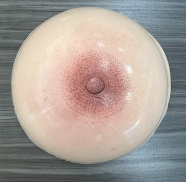 Photograph of a 3D areola restoration tattoo performed by EMPOWERink in Denver, CO