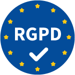 GDPR / RGPD compliance logo