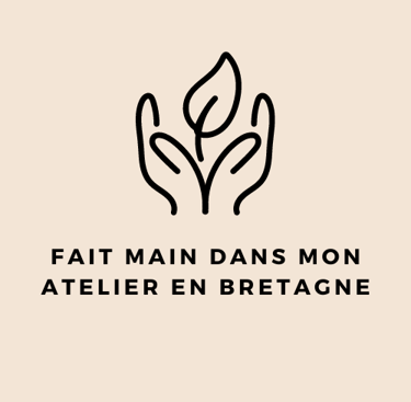 Fait main dans mon atelier en Bretagne