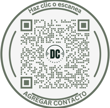 Link and QR to save our contact