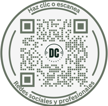 Link and QR to our social and professional networks