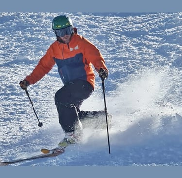 telemark ski unterricht in Leutasch, Seefeld