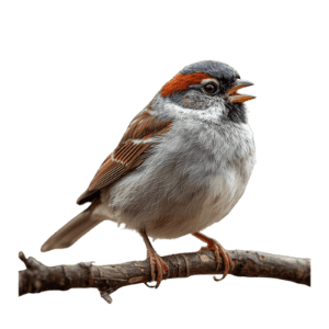 Sparrow sitting on a branch, looking for help with it's website performance
