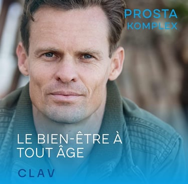 visage d'un homme heureux avec une veste bleu.