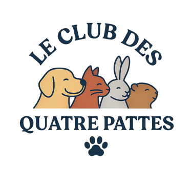Le logo du club des quatre pattes