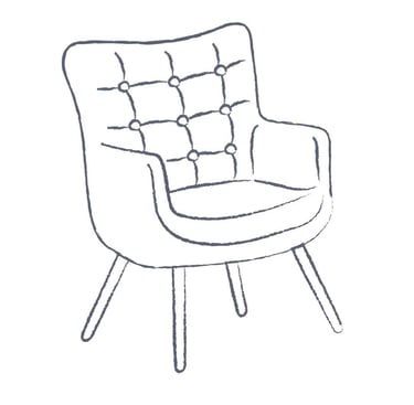 a comfortable and supportive chair