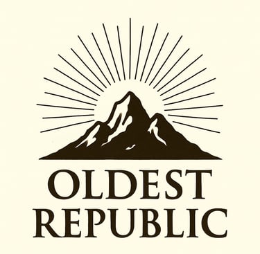 Logo of Oldest Republic, online publication introducing San Marino to an international audience