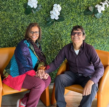 Flavia e Marcos Proprietários da Phytorganic