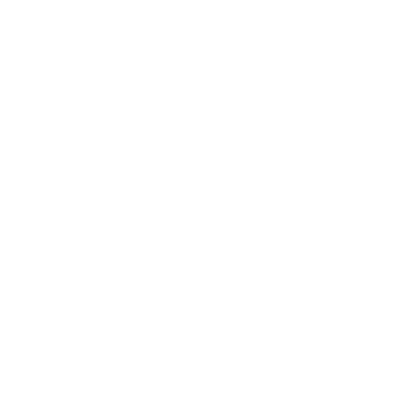 Logo en blanco de la aplicacion de Blender 3D.