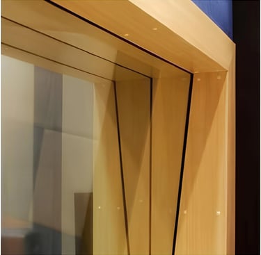 Visor acustico vidro acustico