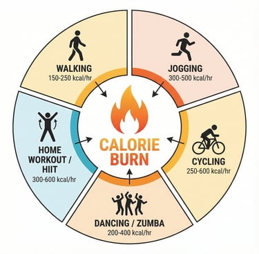 Calories burning algorithm
