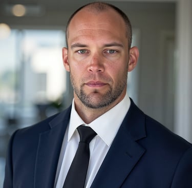 a man in a suit and tie
