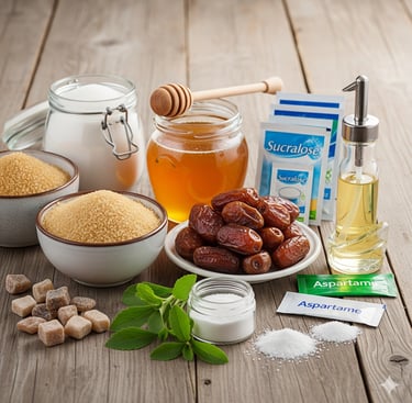 a variety of ingredients for a healthy diet