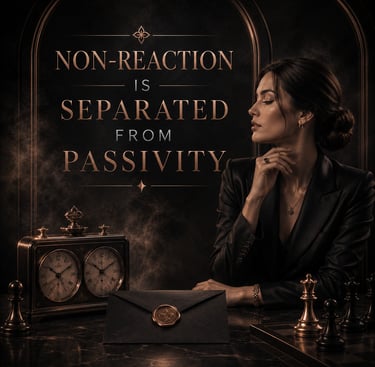 NON=REACTION IS SEPERATED