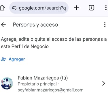 empresa en google maps