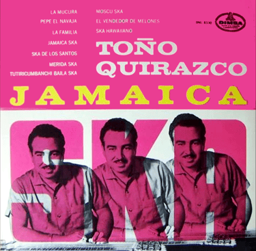 Portada del disco Jamaica Ska.