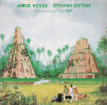 Portada del disco A La Izquierda del Colibrí.