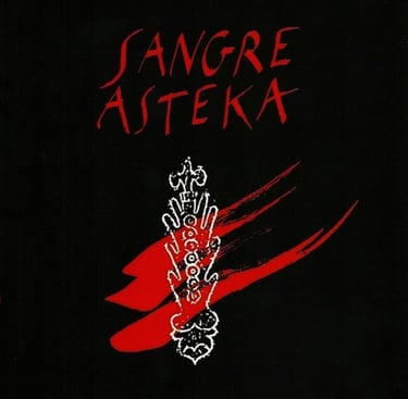 Portada del disco Sangre Asteka.