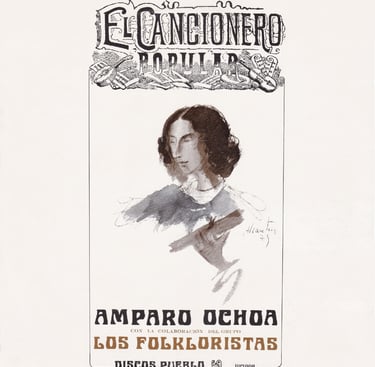 Portada del disco El Cancionero Popular.