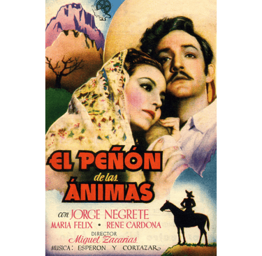 Portada de la película El Peñón de las Ánimas.