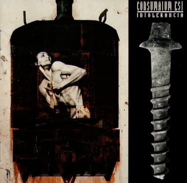Portada del disco Intolerancia.