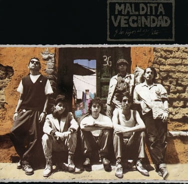 Portada del disco La Maldita Vecindad.
