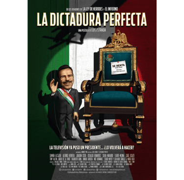 Portada de la película La Dictadura Perfecta.