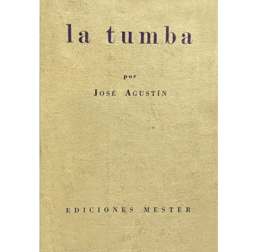Portada del libro La Tumba.