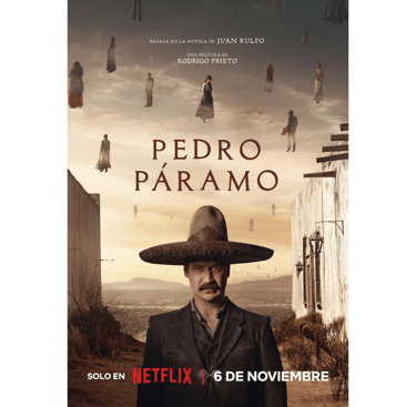 Portada de la película Pedro Páramo.