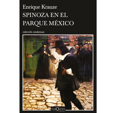 Portada del libro Spinoza en el Parque México.