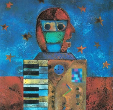 Portada del disco El Hombre Sintetizador.