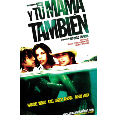 Portada de la película Y Tu Mamá También.