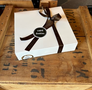 boîte de 4 cookies à personnaliser