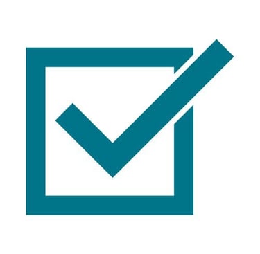 Check Mark in Square Box