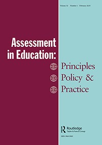 Assessment in Education: Principles Policy & Practice journal front cover