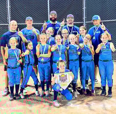 10U1 Sayreville Blue Bombers Softball Team