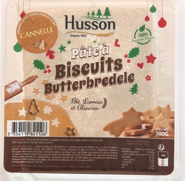 pâte à biscuits bredele beurre