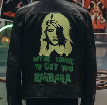 Chamarra personalizada la noche de los muertos vivientes