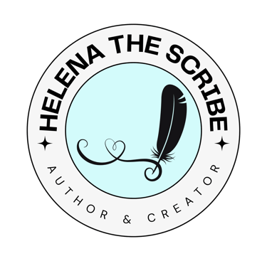 Logo for Helena The Scribe aka Helena Thompson - Author & Content Creator