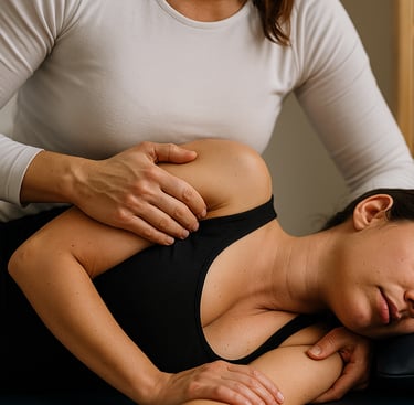 Séance ostéopathie pour soulager blocage, torticolis et douleurs cervicales.