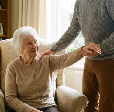 Consultation ostéopathie à domicile pour l'équilibre et la mobilité..