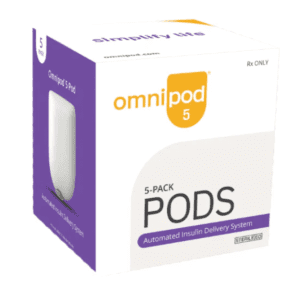 omnipod sitting on a table - we pay cash for omnipods - call 732-890-0814 for a quote