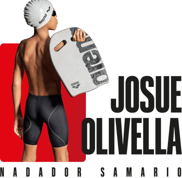 Josué EL TIBURÓN OLIVELLA medallista nacional de natación
