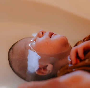 l'eau et l'enfant, bain bébé loire