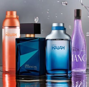 Colleción de perfumes natura mas vendidos